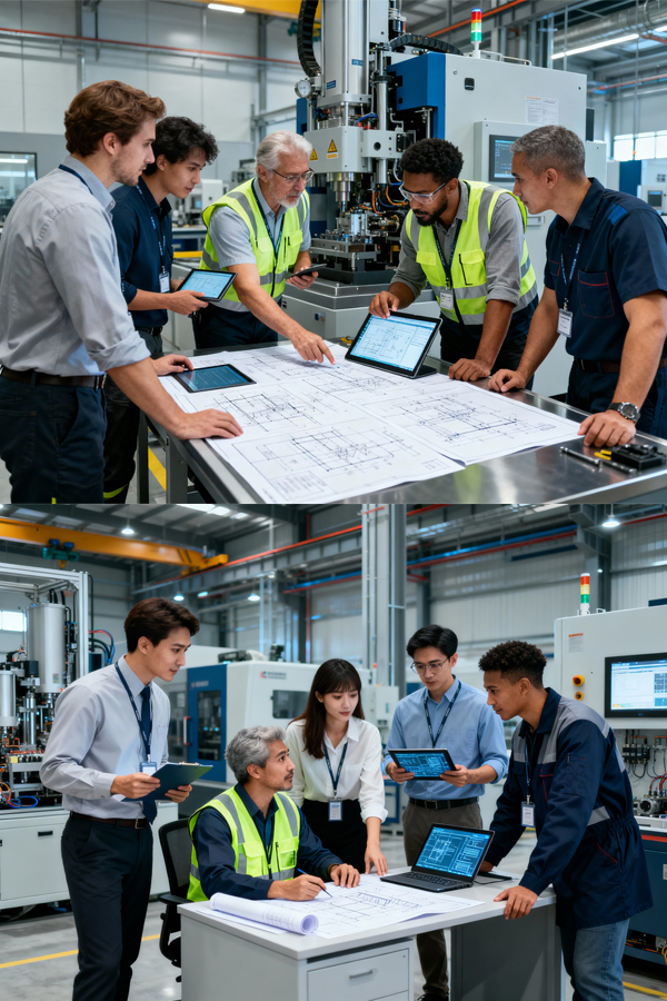 IndusFixup team at work